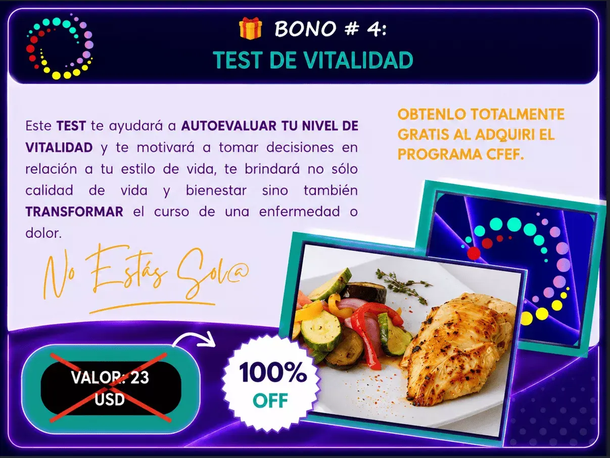 Valor 23 USD — Test de vitalidad